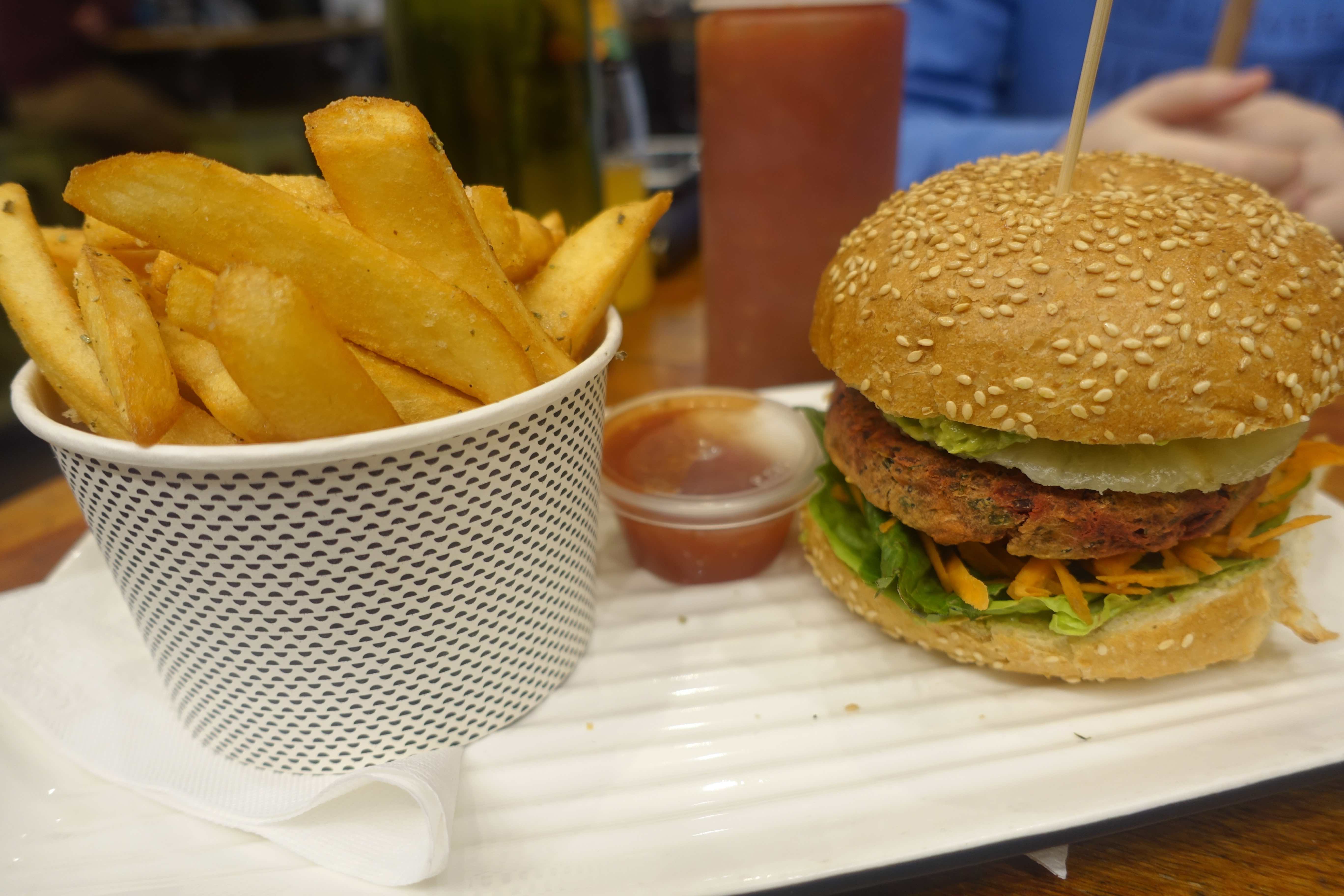 Vegan at Grill’d Healthy Burgers Melbourne, Australia