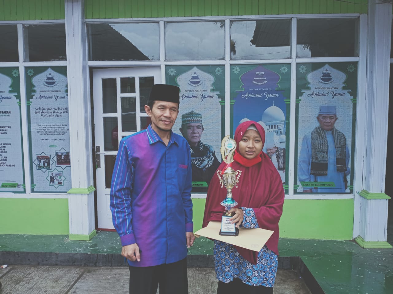 WAKILI PARABEK, NABILA FEBRINA RAIH JUARA 2 MQK DI PONPES ASHABUL YAMIN –  SUMATERA THAWALIB PARABEK