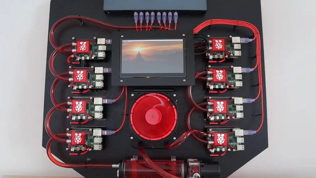 Building A Water Cooled Raspberry Pi 4 Cluster The DIY Life