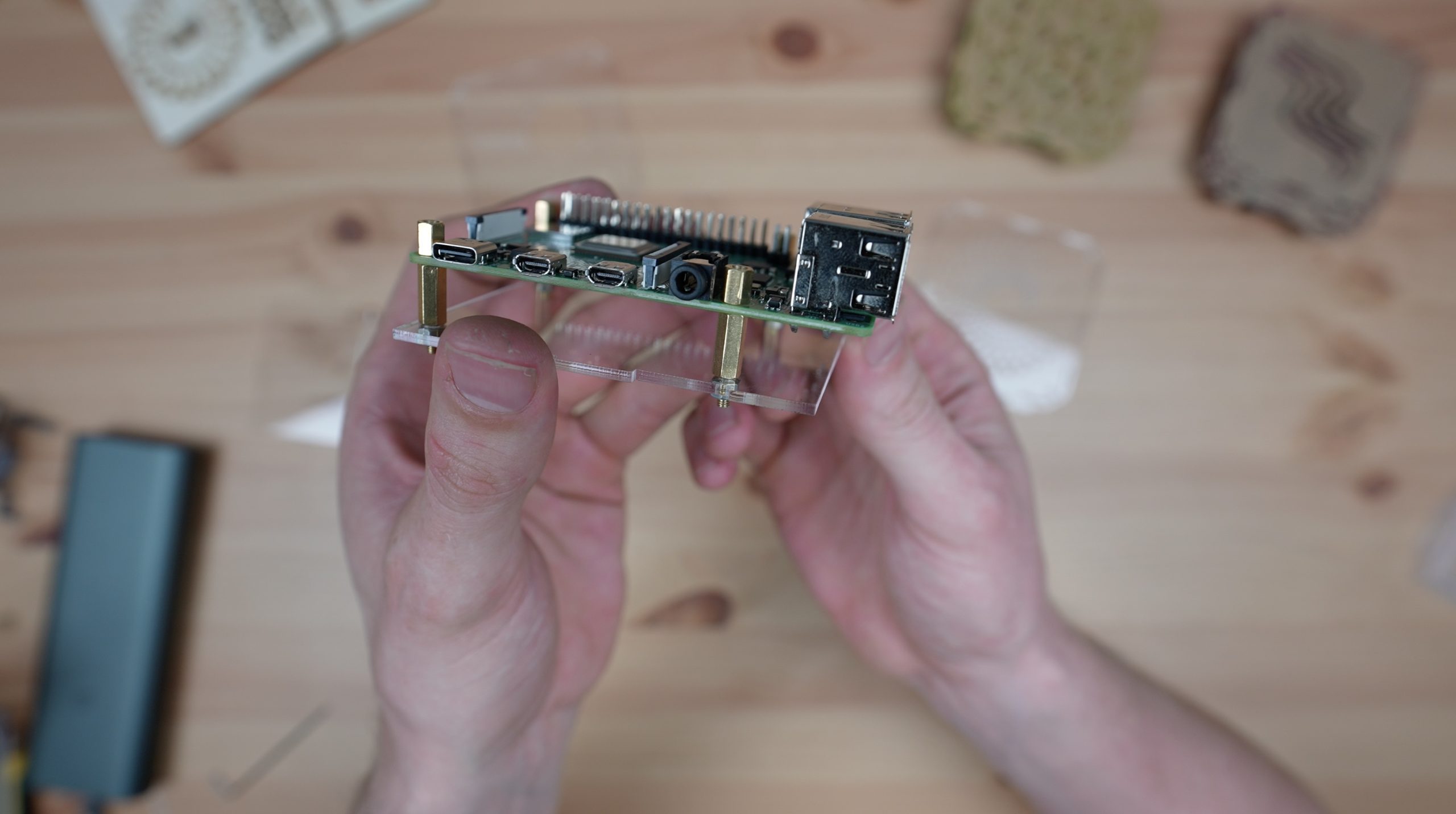 Raspberry Pi Installed On Standoffs The DIY Life