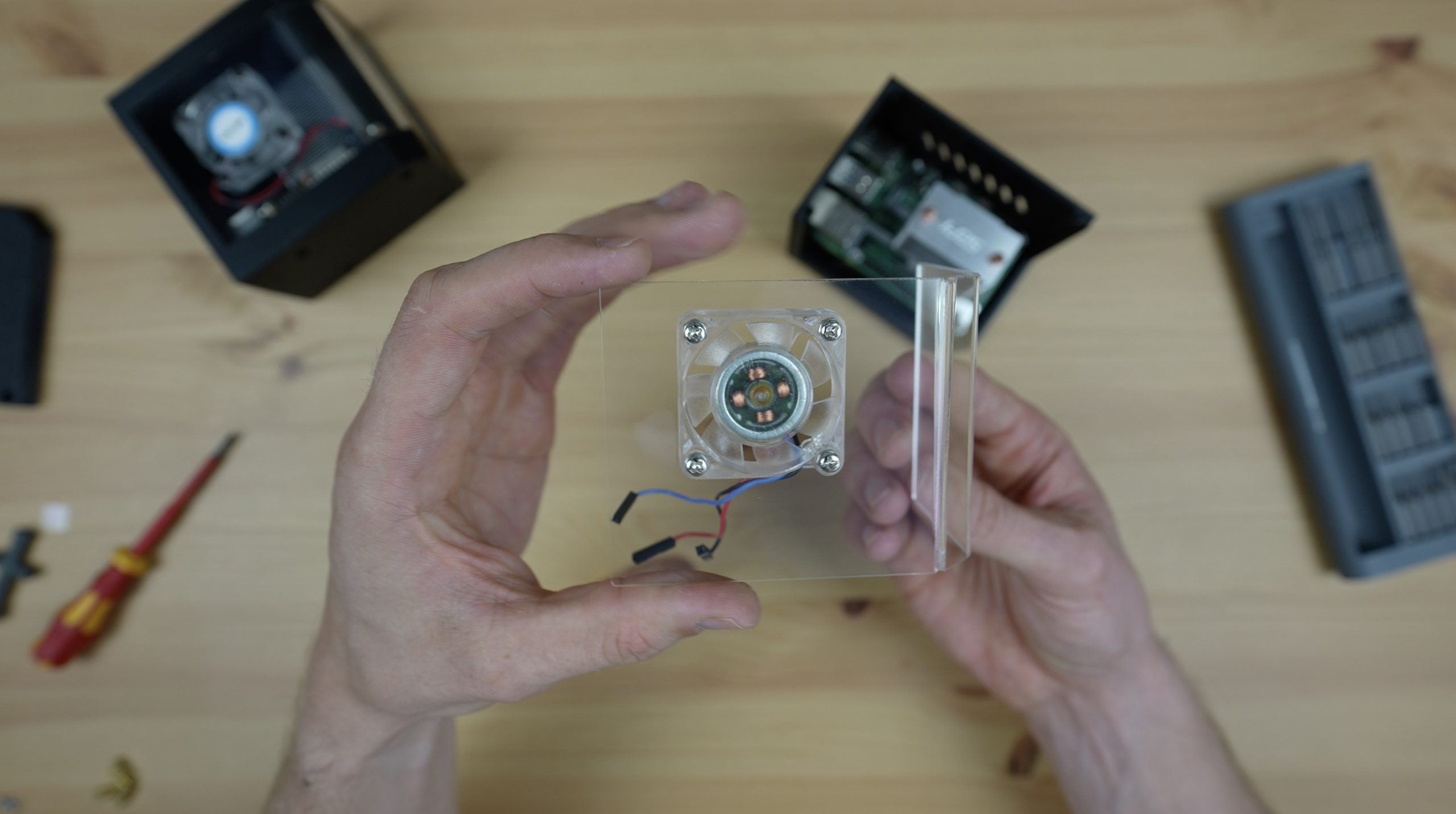 Fan Installed On Side Panel The DIY Life