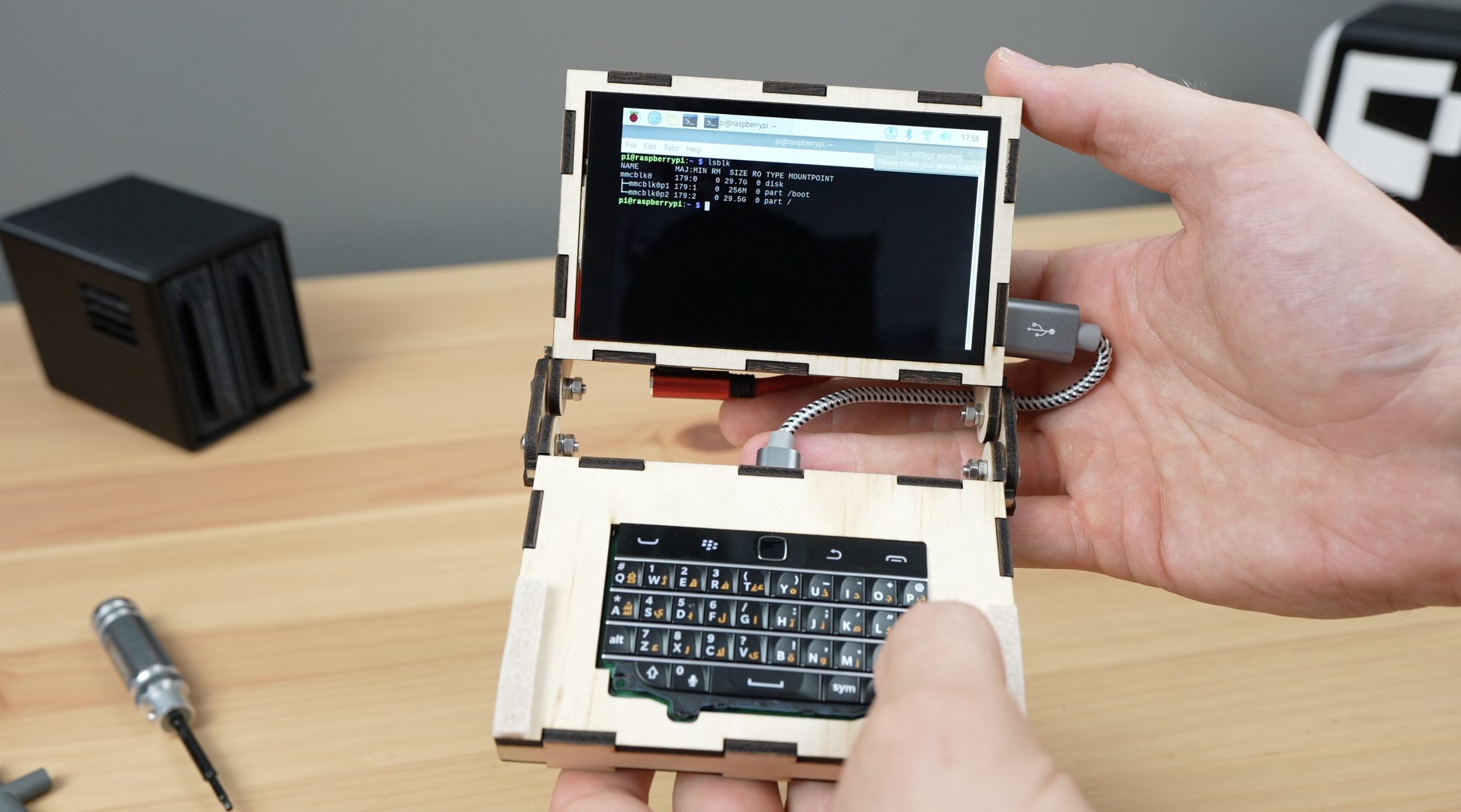 Make A Tiny Raspberry Pi Based Cyberdeck The DIY Life