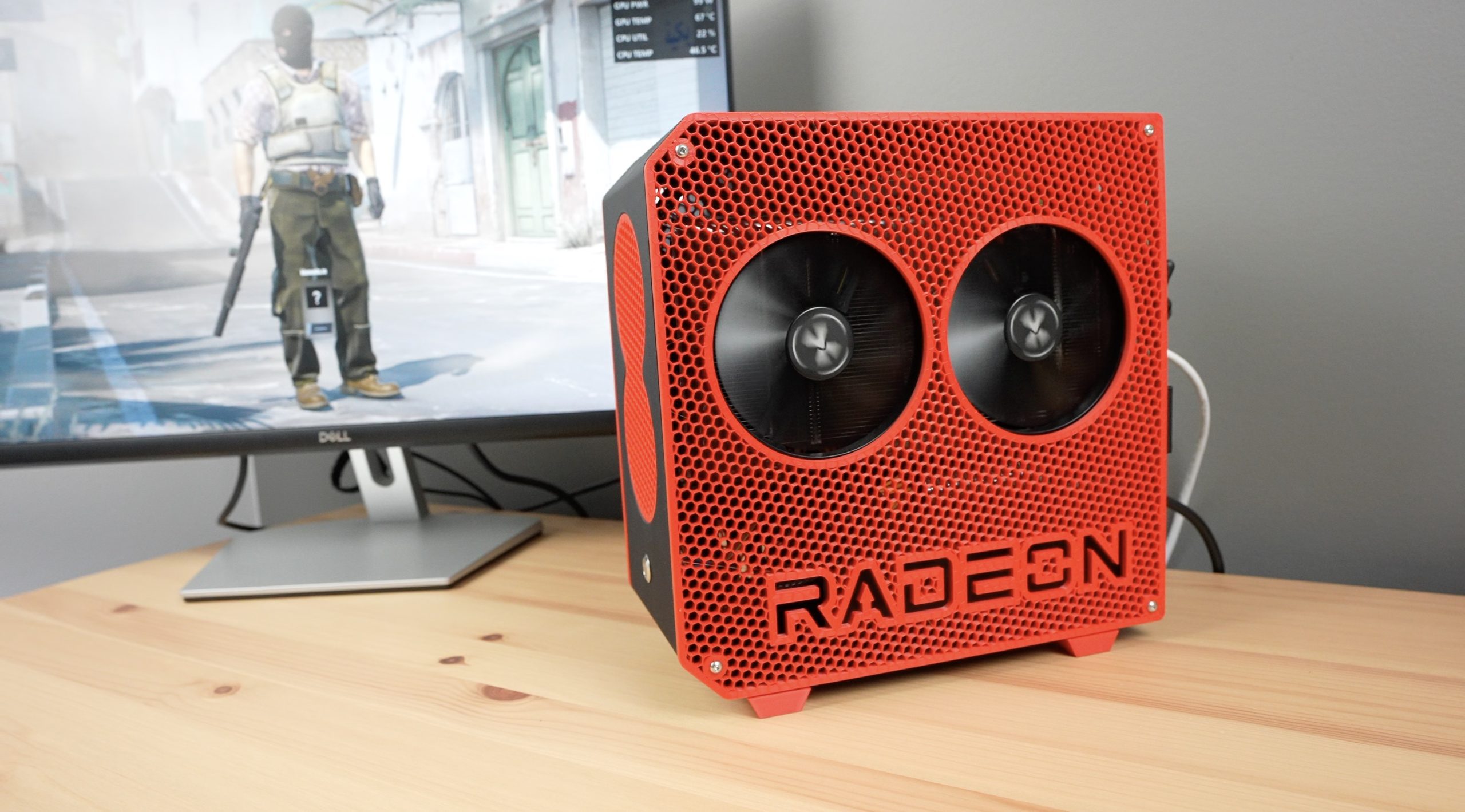 Radeon Side Panel On Computer The DIY Life