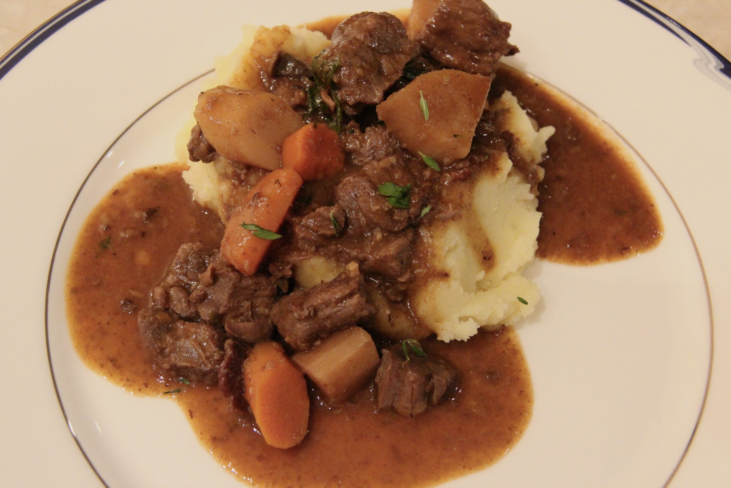 Slow Cooked Beef Bourguignon The Sticky Kitchen