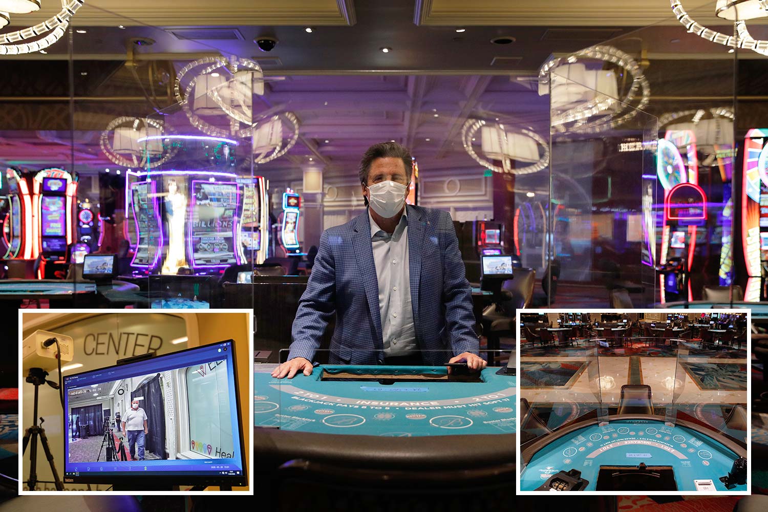 Las Vegas casinos to disinfect dice and install heat