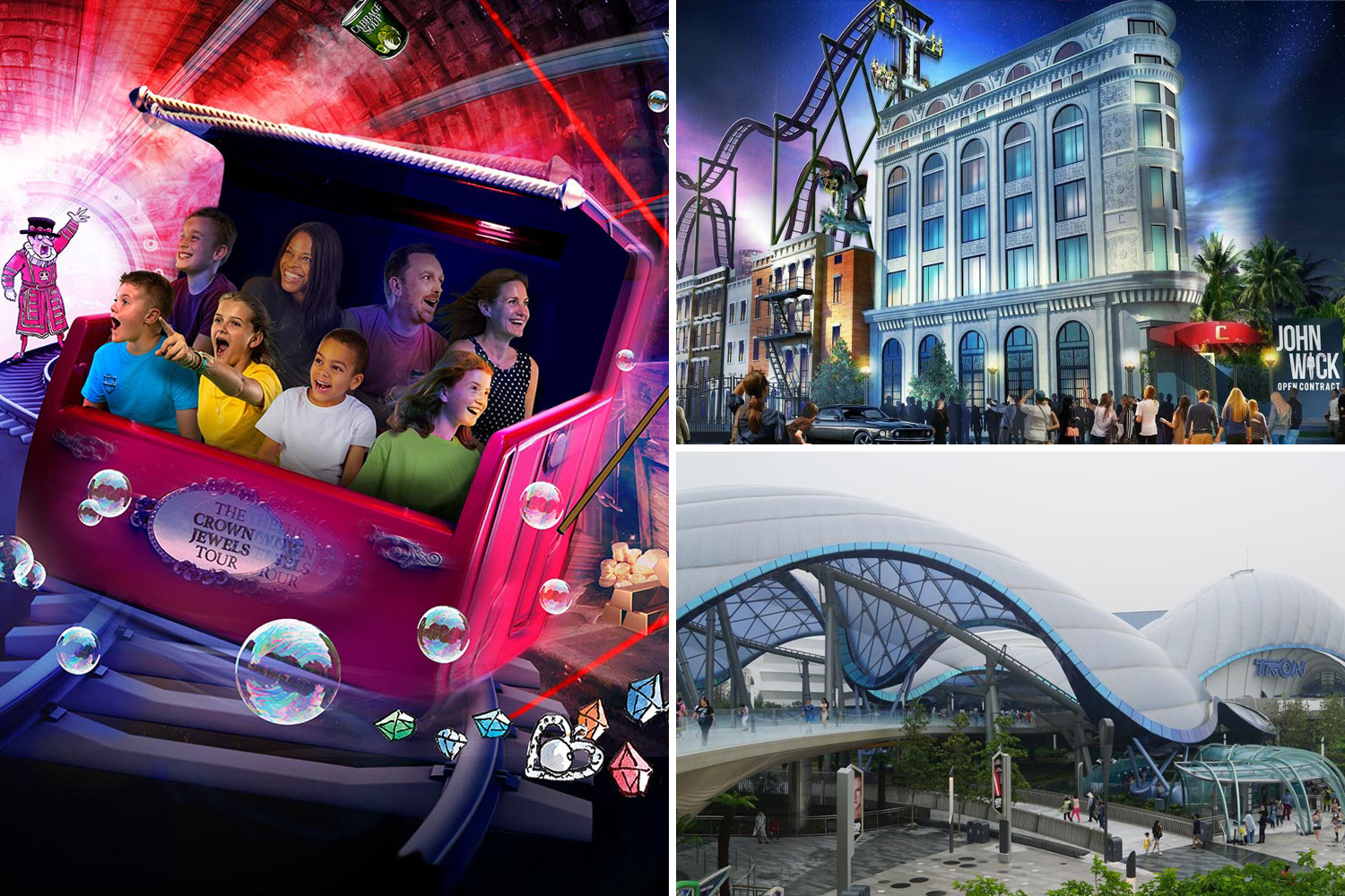 The theme parks and new rides opening in 2021 including