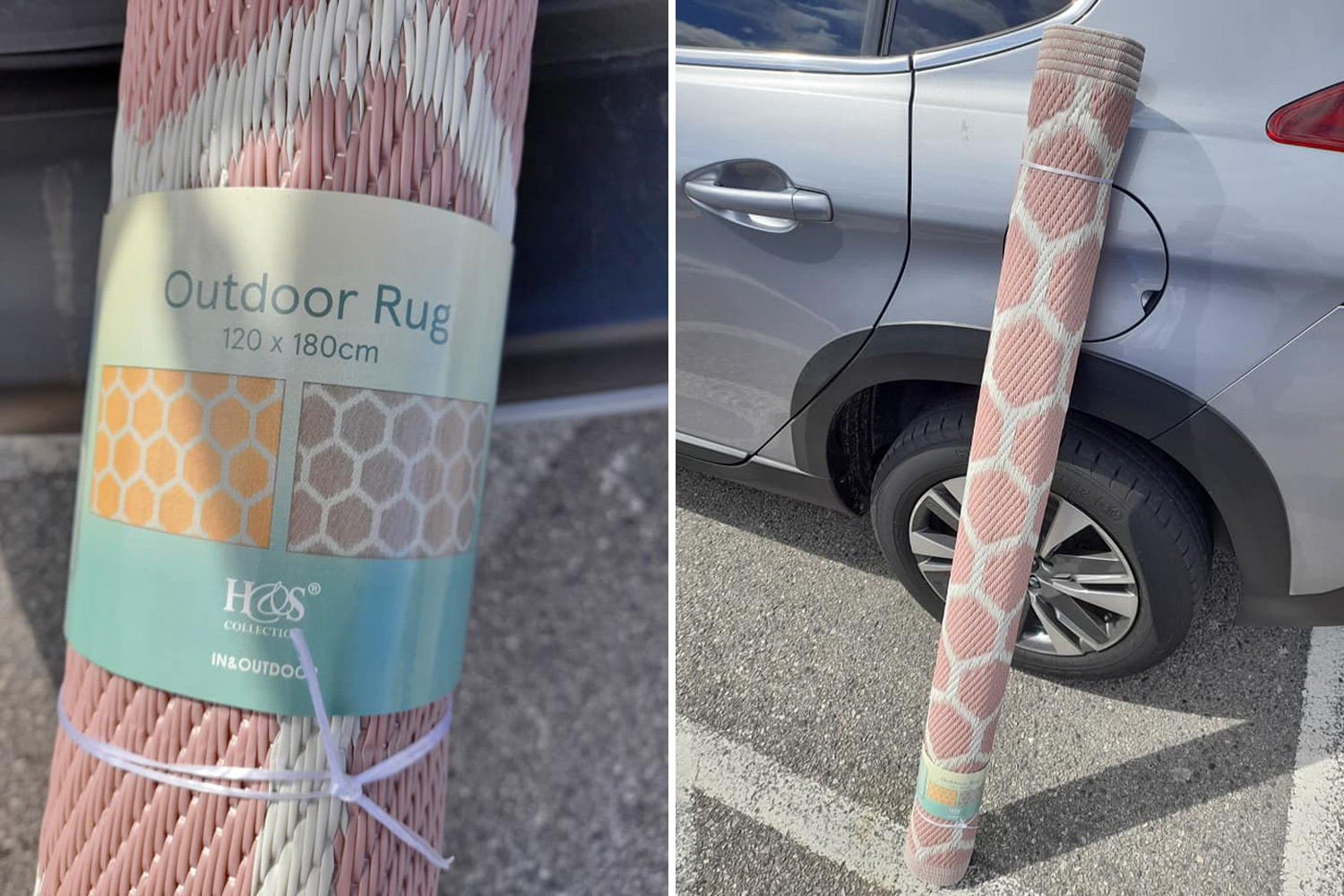 Tesco is selling stylish outdoor rugs for £15 & they look perfect for