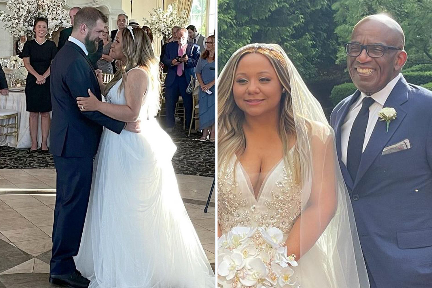 Al Roker's daughter Courtney marries Wesley Laga after a night 'beyond anything she could ever