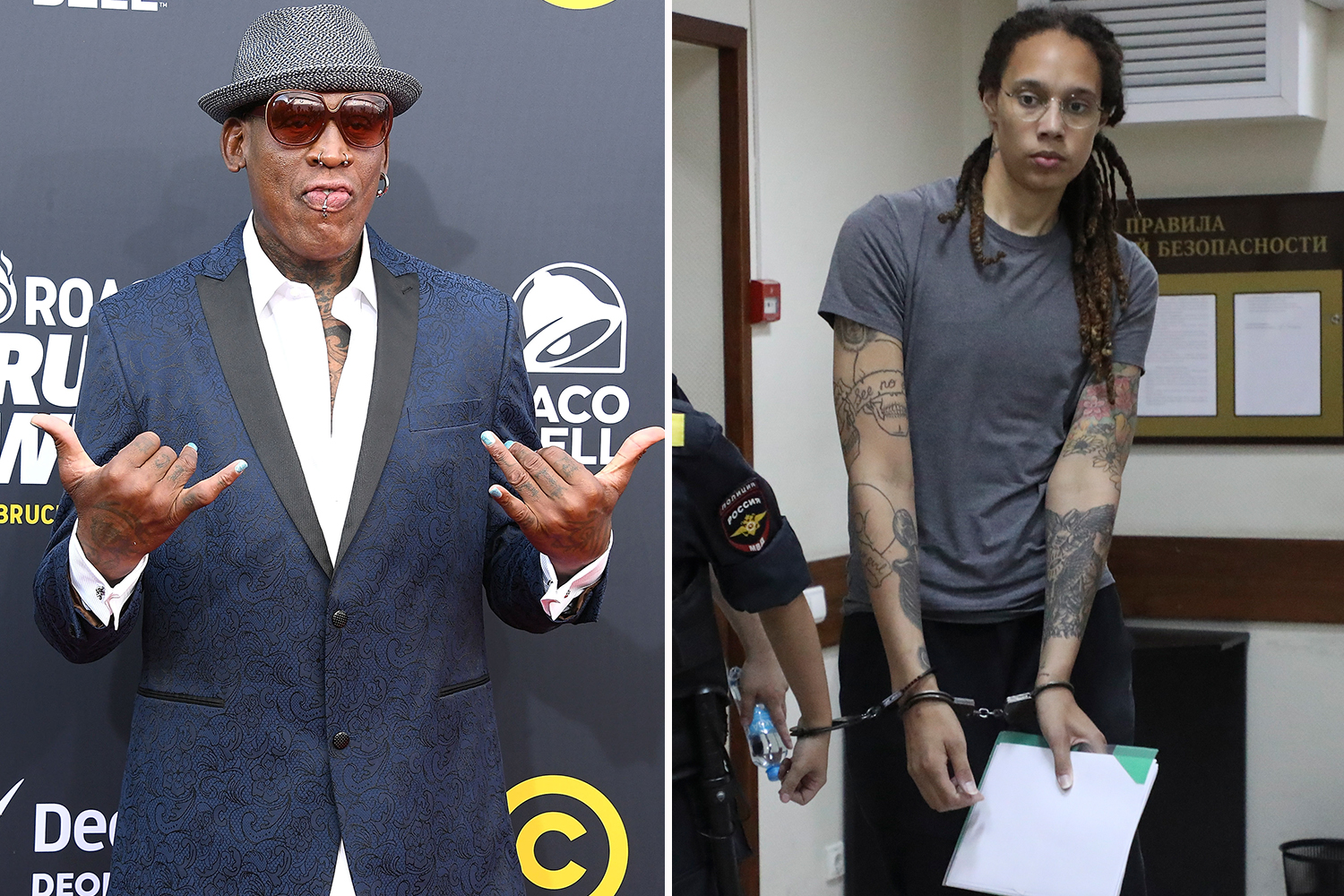 Dennis Rodman says he's travelling to Russia in desperate attempt to