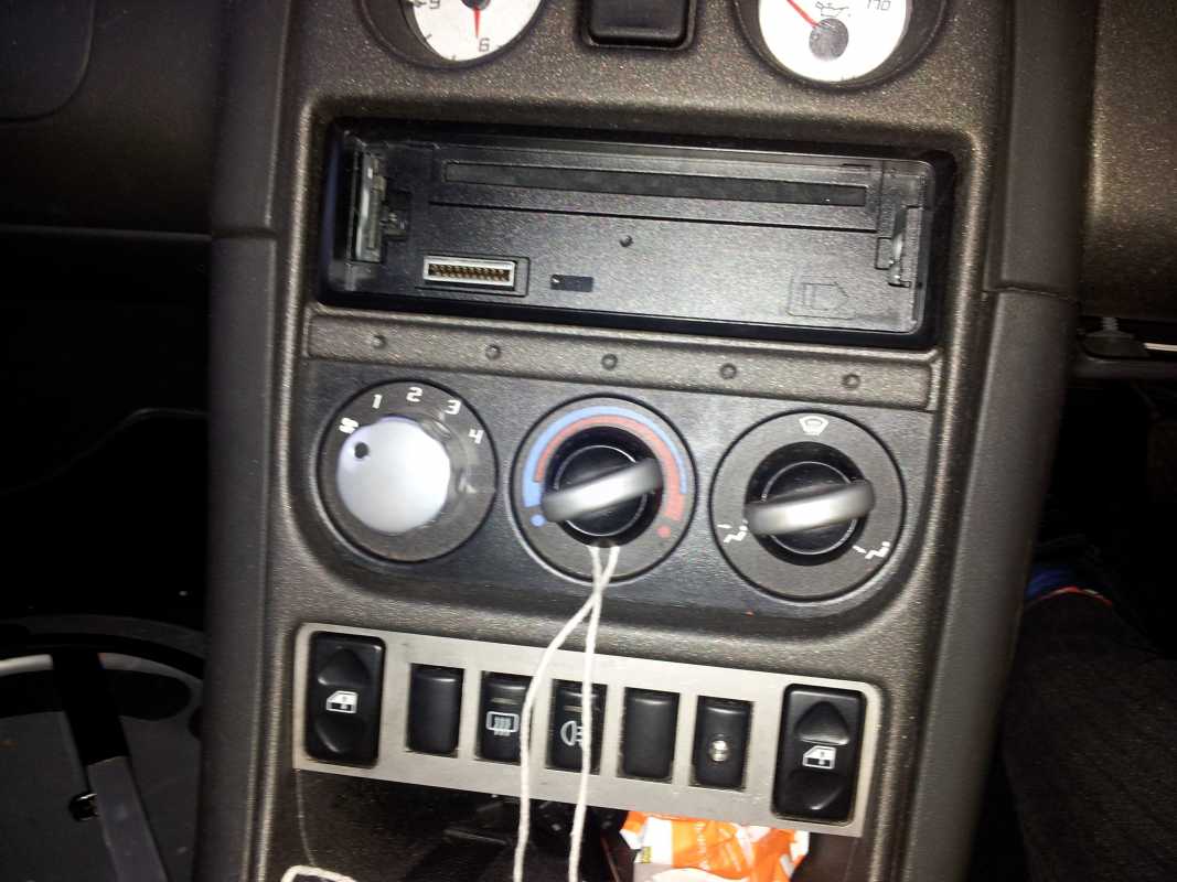 MGF & MG TF Owners Forum How to change heater knobs / controls