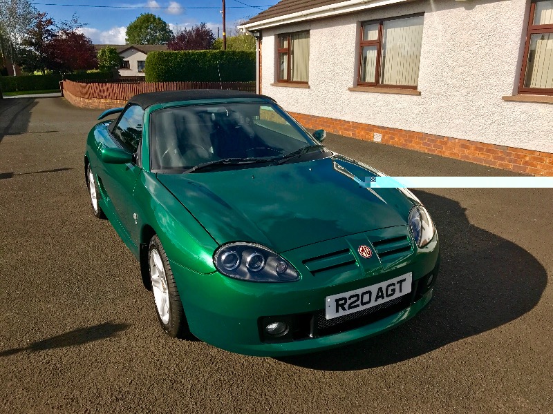 MGF & MG TF Owners Forum Shades of green