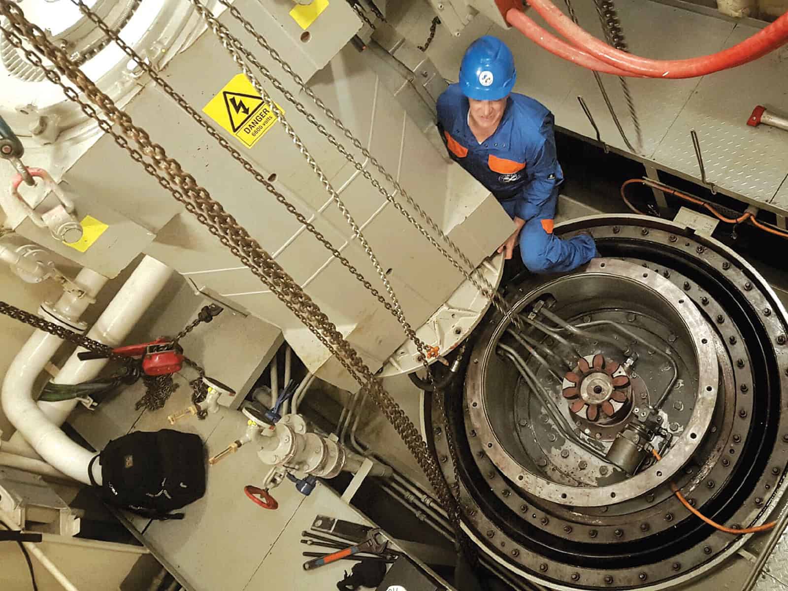 Creative record keeping for the engine room Triton