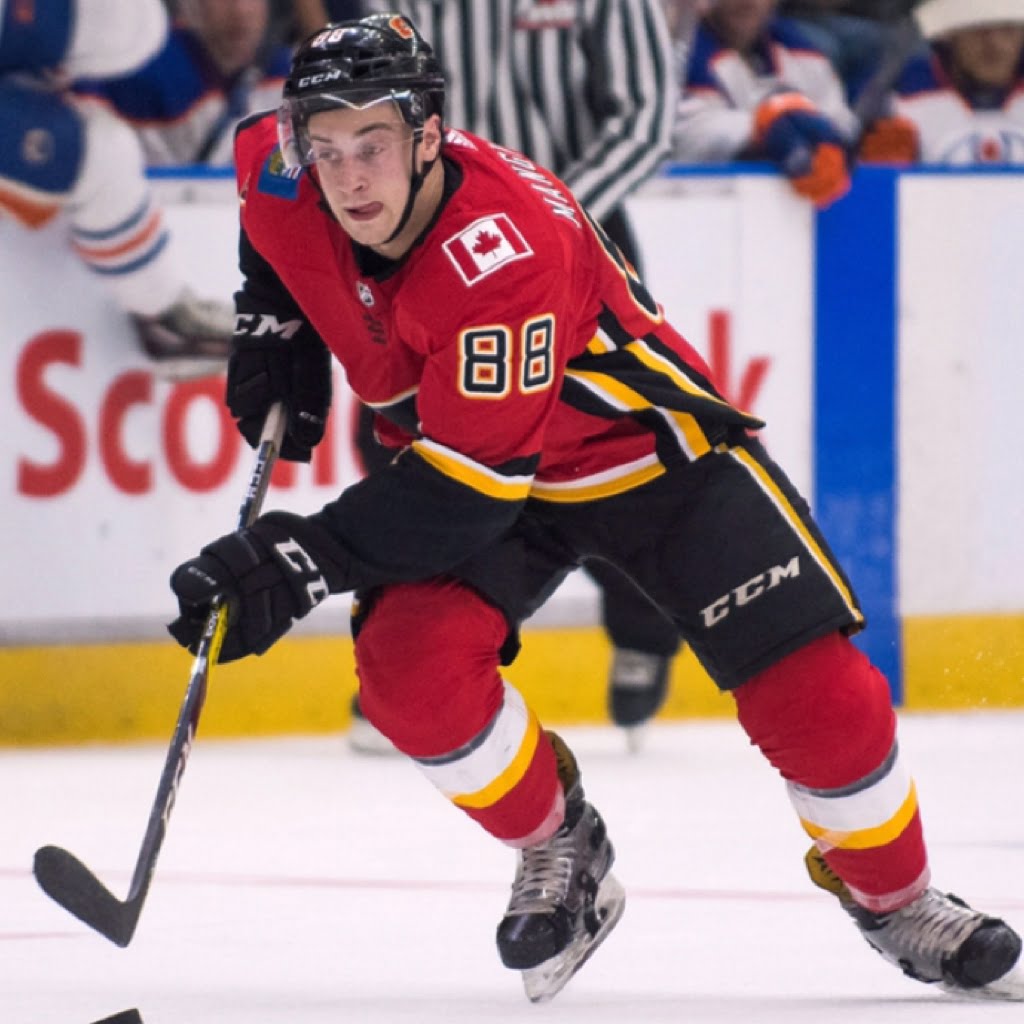 Andrew Mangiapane The Calgary Flames From 80 Feet Above Ranking