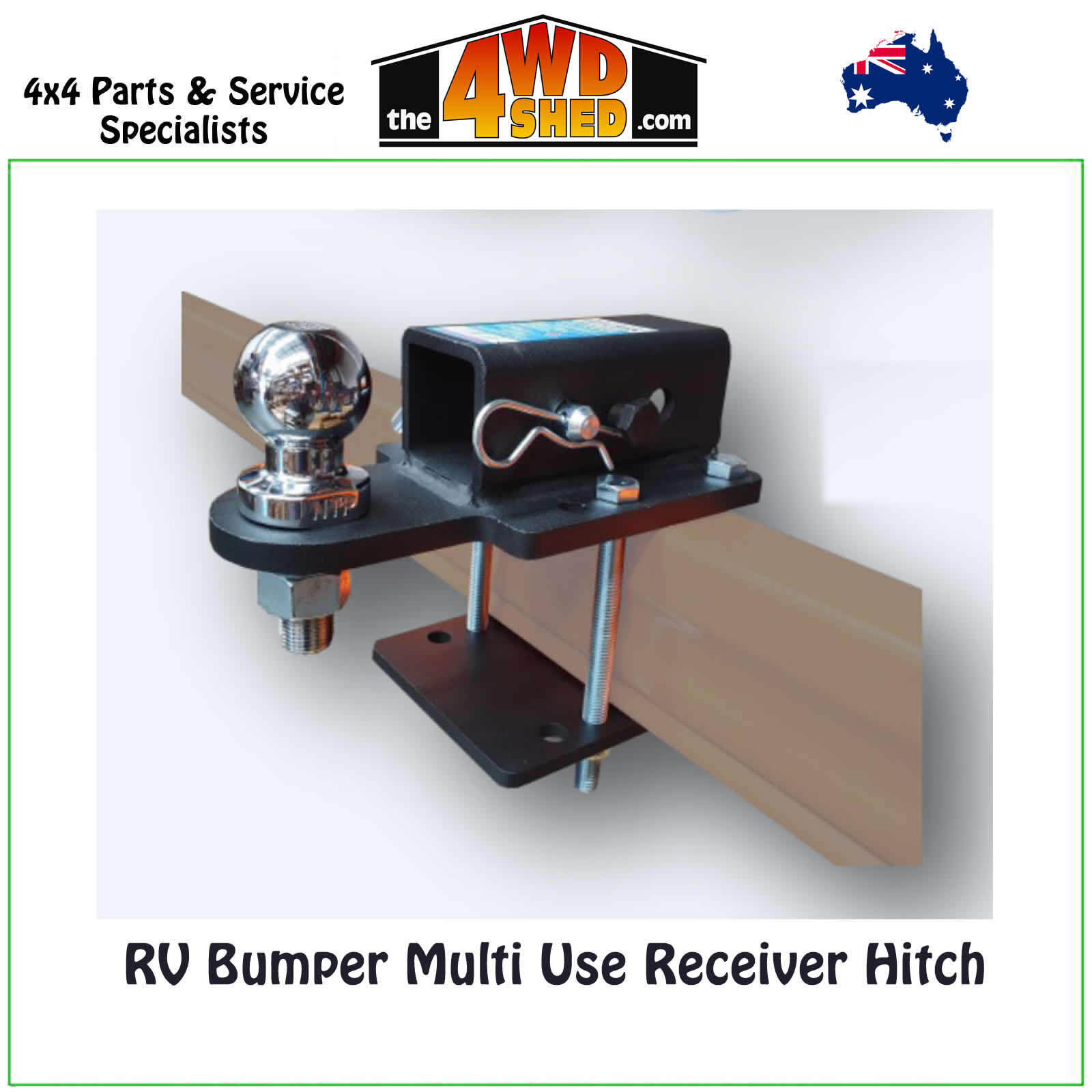 RV Bumper Multi Use Receiver Hitch