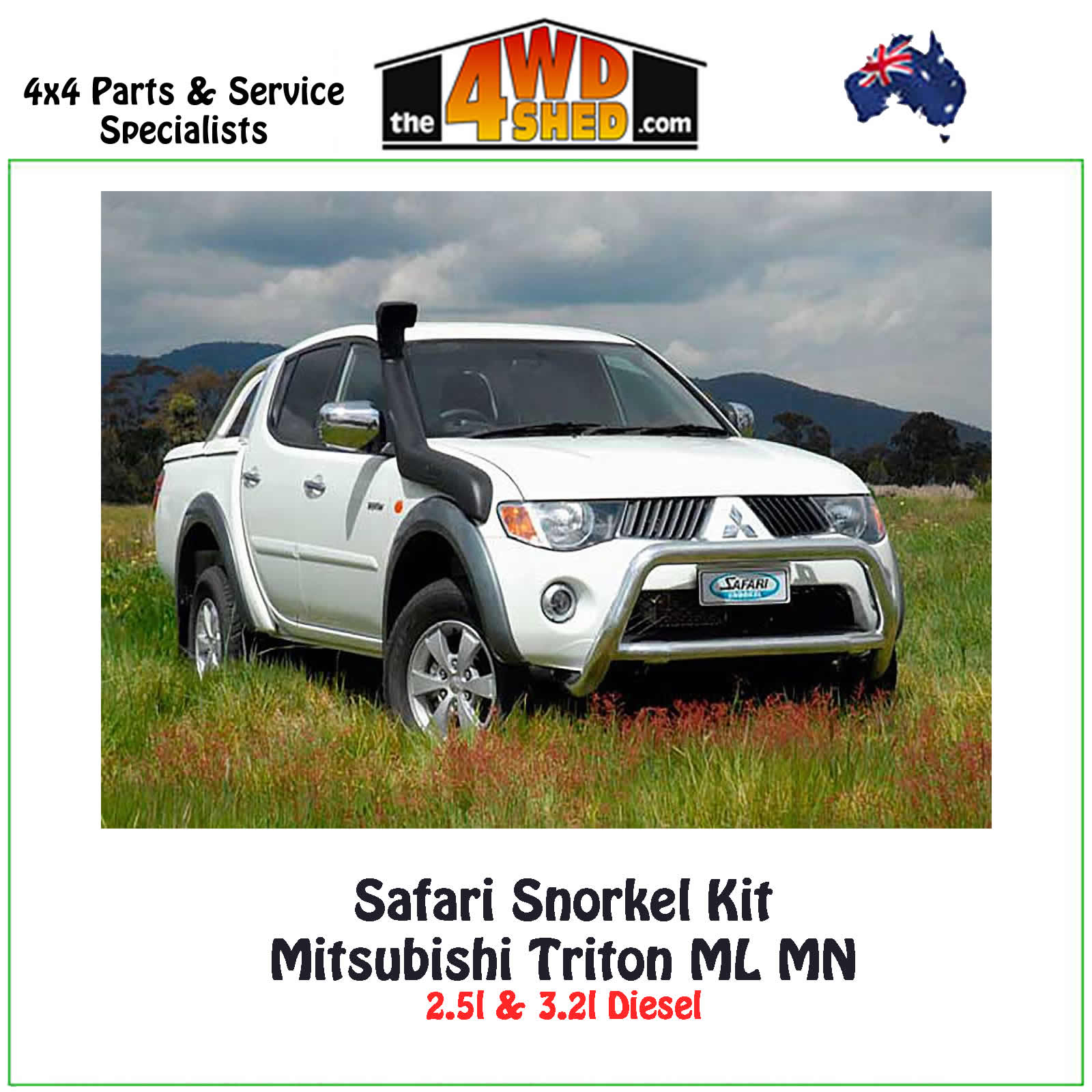 Safari Snorkel Mitsubishi Triton ML MN