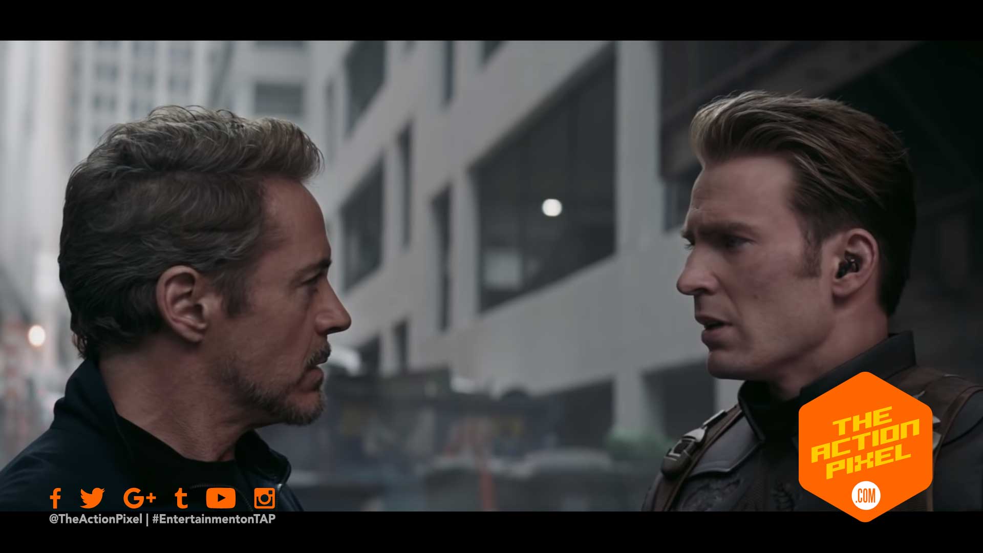 avengers, avengers: endgame, special look, thanos, captain america, marvel comics, marvel studios, marvel, marvel endgame , avengers endgame, avengers endgame release date, iron man, tony stark, steve rogers, chris evans, robert downey jr., trailer, avengers endgame trailer, the action pixel, entertainment on tap,
