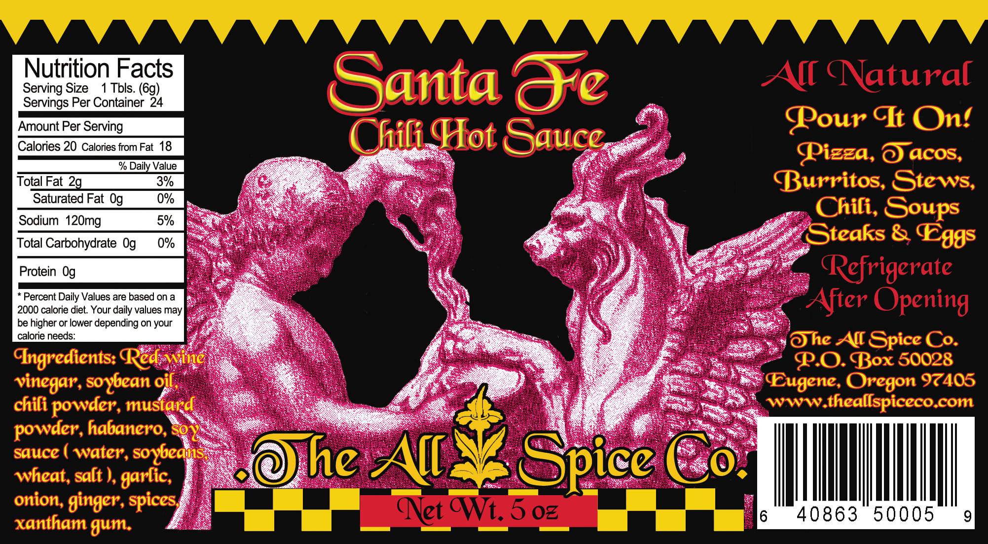 Santa Fe (Chili Garlic Hot Sauce)