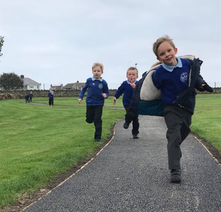 Action at Amble Links School The Ambler