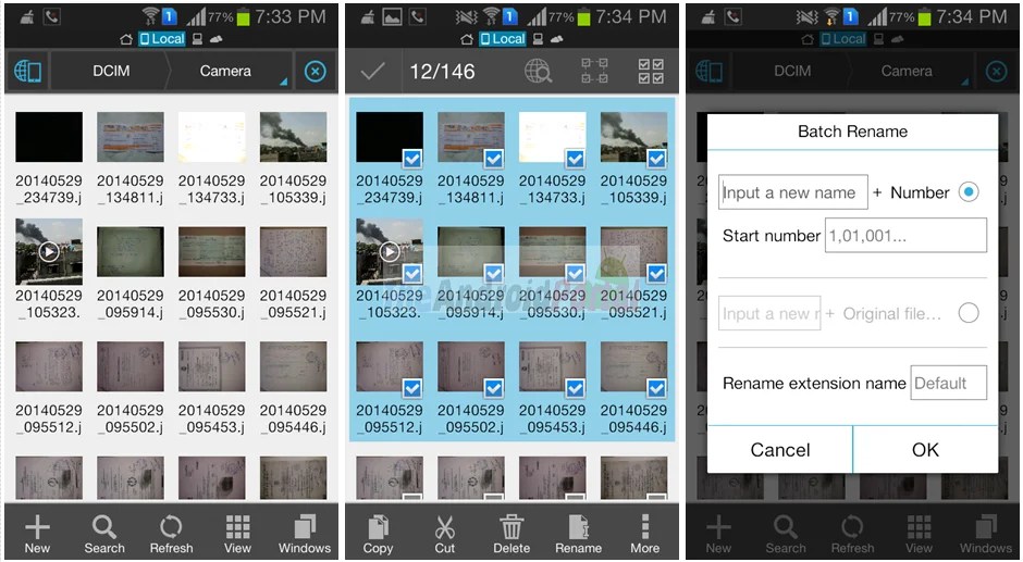 How to Rename Multiple Files on Android Smartphones