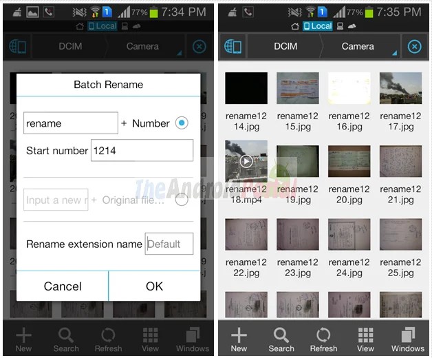 How to Rename Multiple Files on Android Smartphones