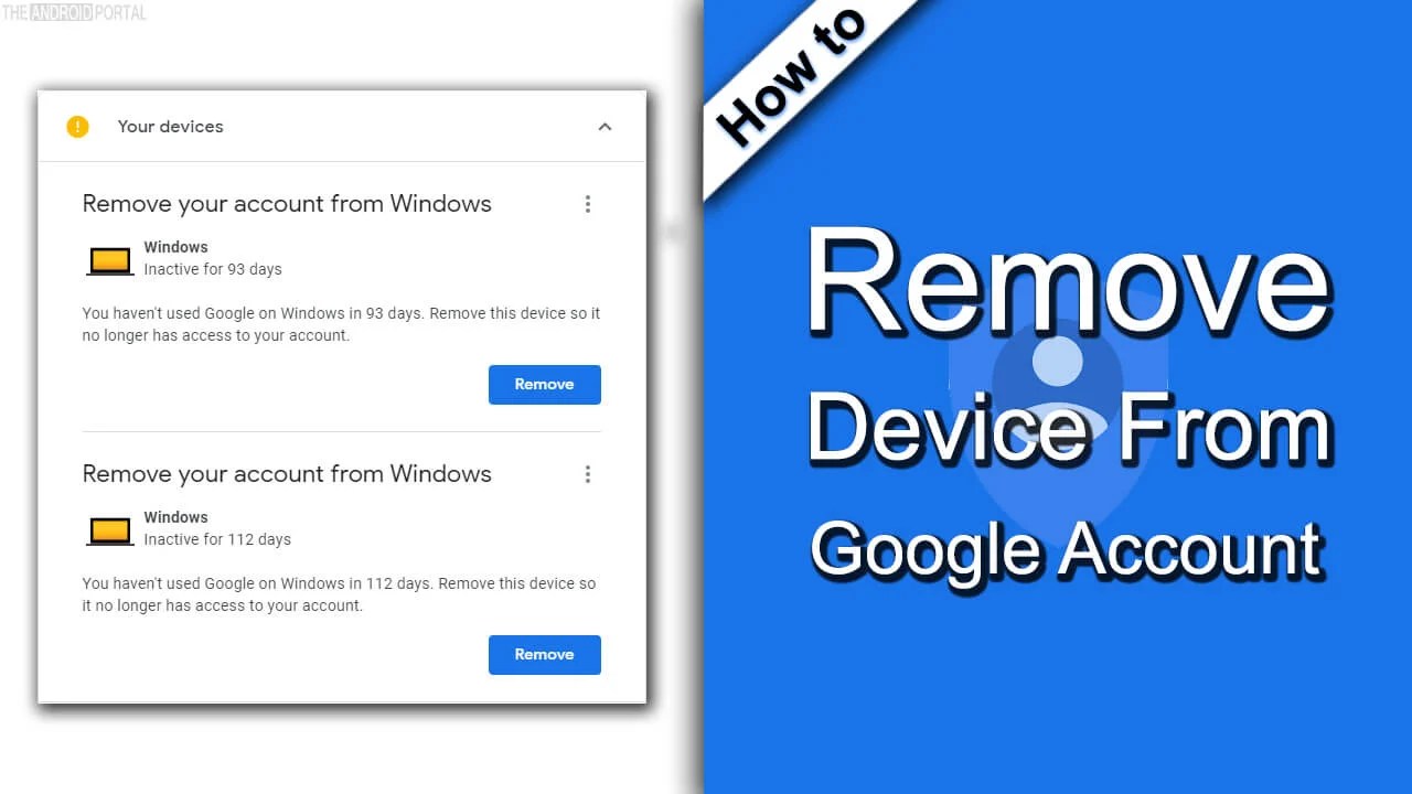 Remove Device From Google Account in Just 4 Steps