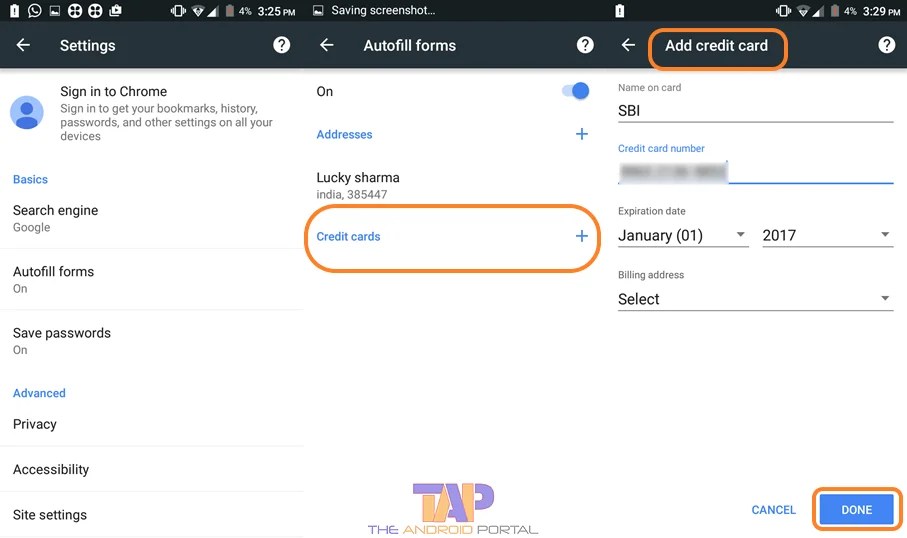 How to Use Chrome Autofill on Android Smartphones