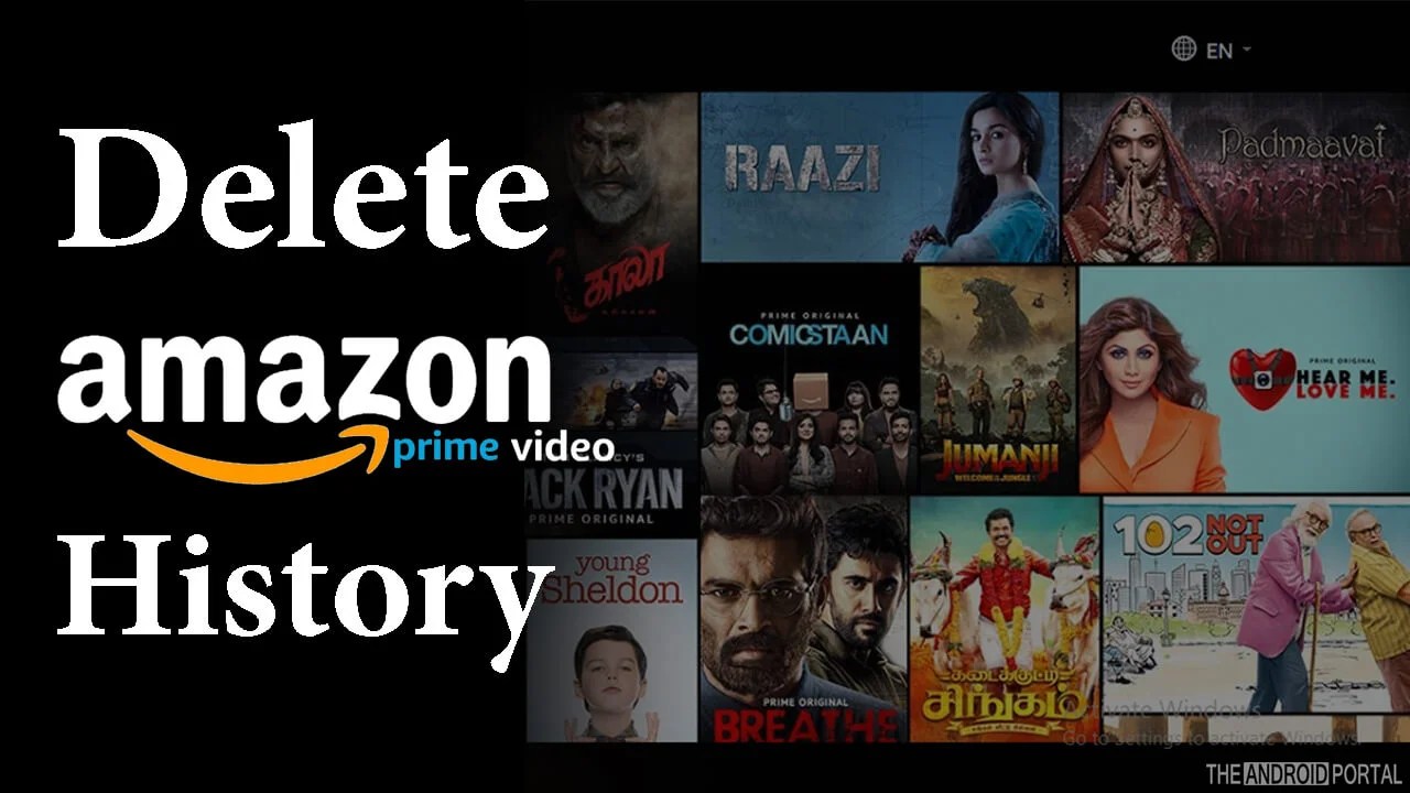 How to Delete Viewing History on Amazon Prime TheAndroidPortal