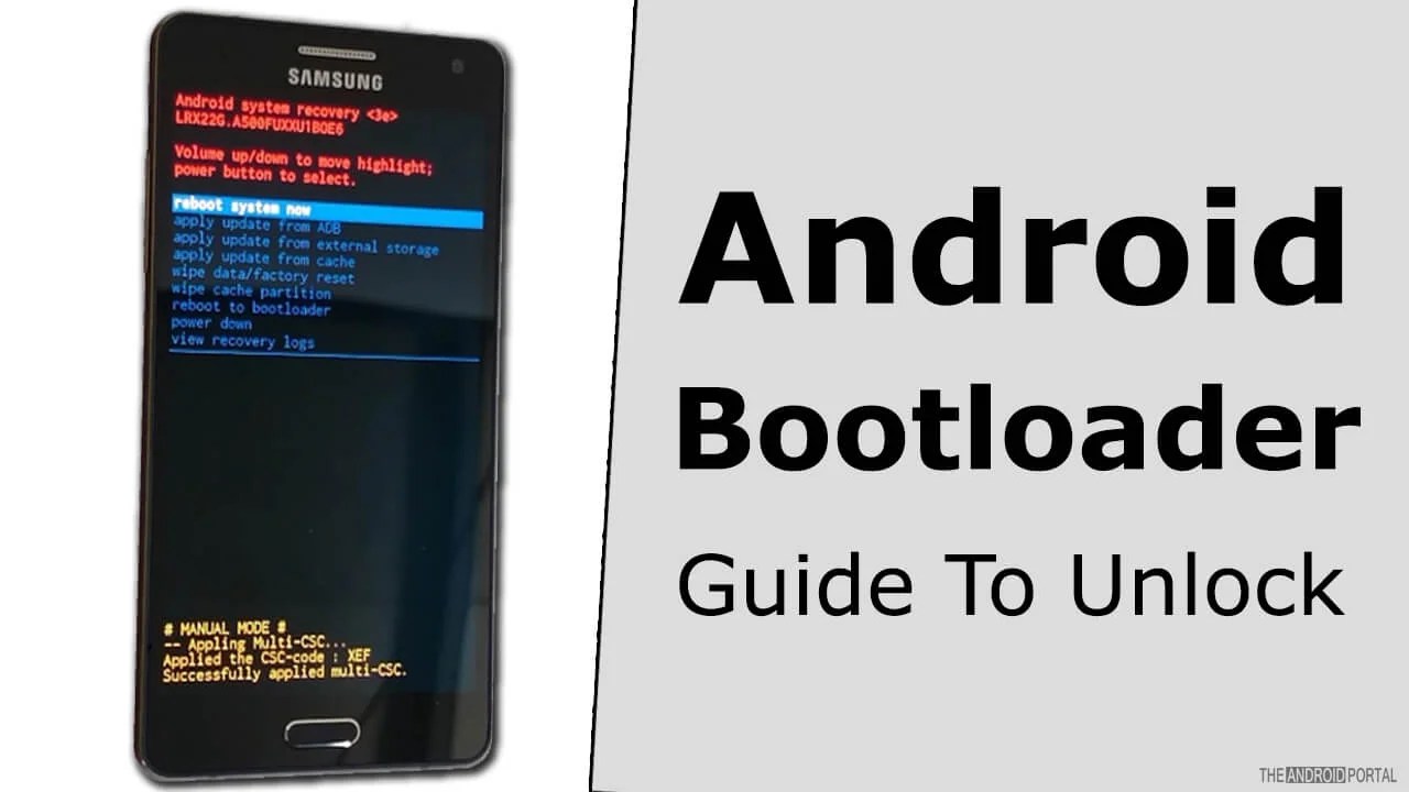 Android Bootloader Guide To Unlock! TheAndroidPortal