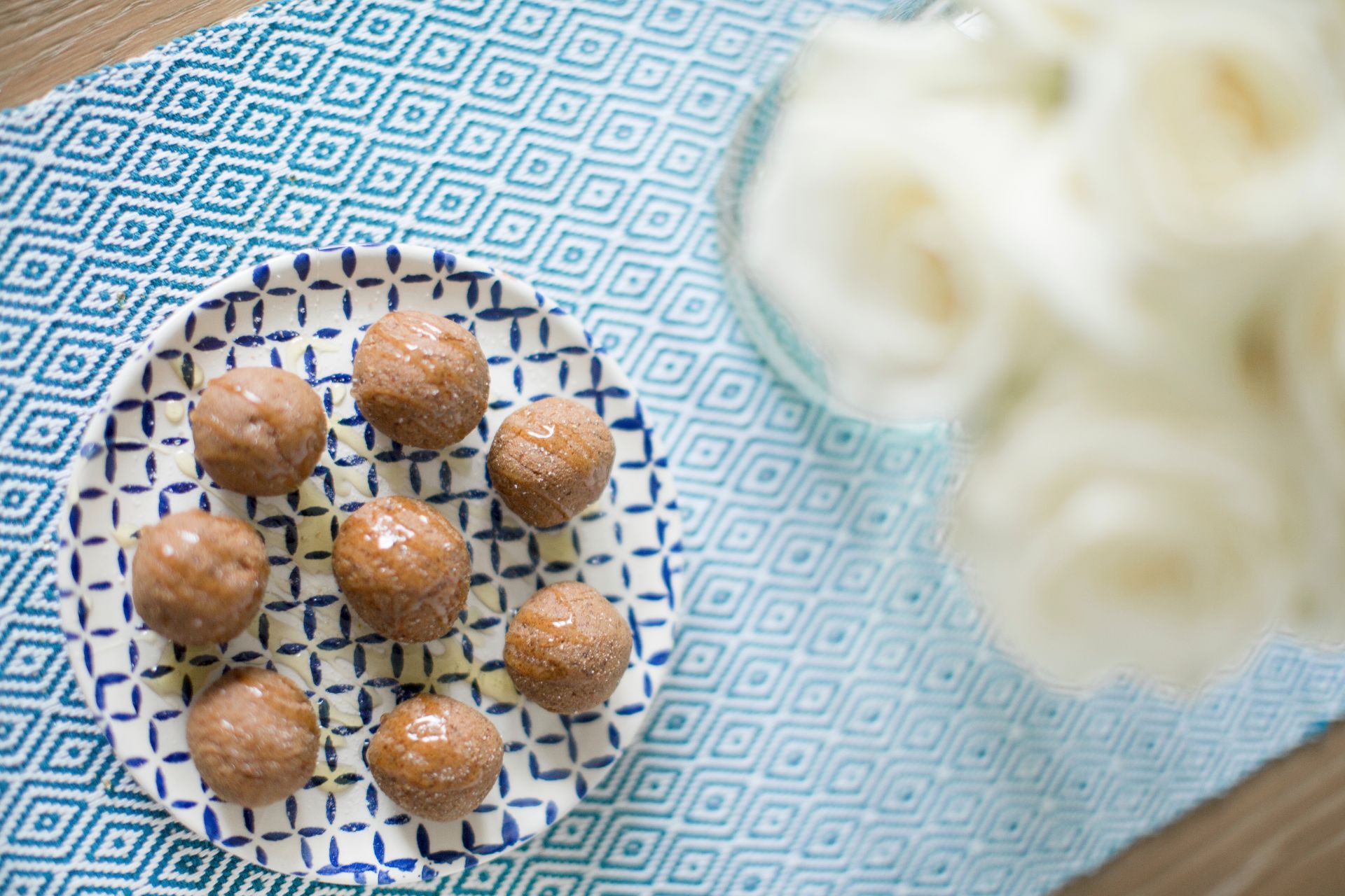 Salted Caramel Protein Ball Recipe The Anna Edit