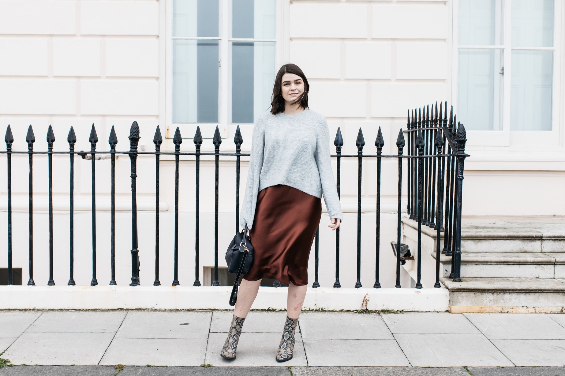 The Satin Skirt & How To Wear It All Year Round AD The Anna Edit