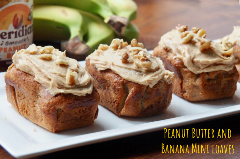 Peanut Butter and Banana Mini Loaves The Annoyed Thyroid