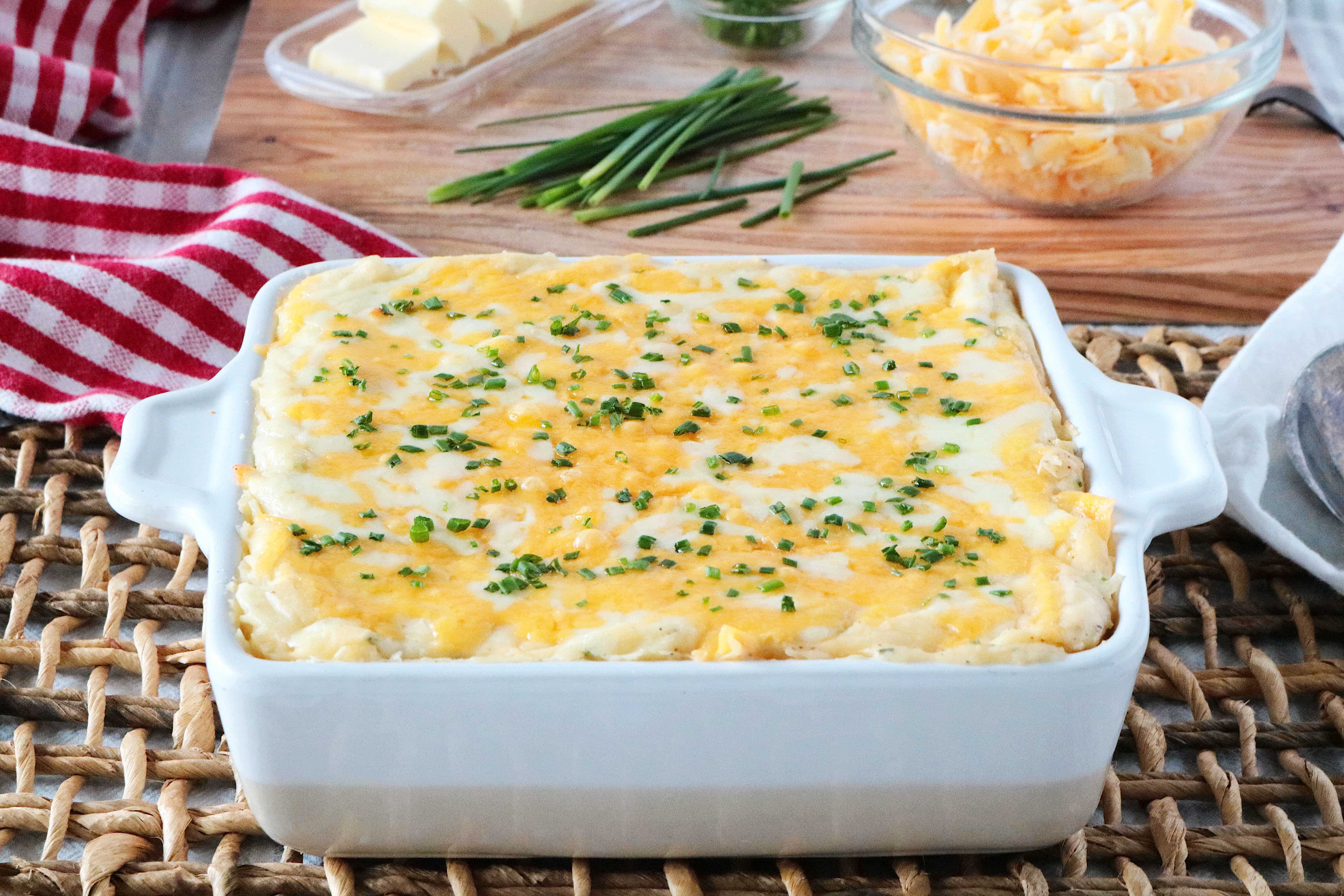 Cheesy Mashed Potatoes Recipe The Anthony Kitchen