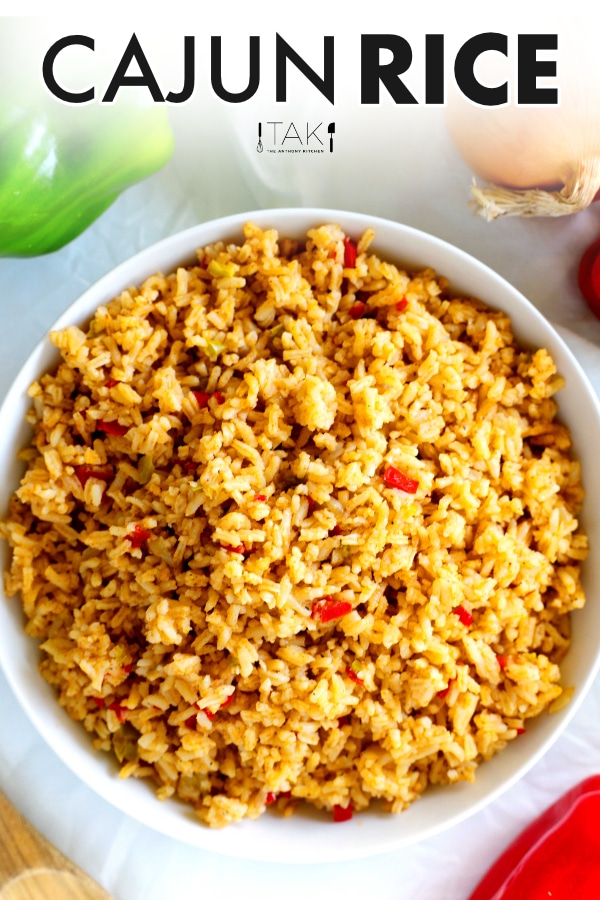 Cajun Rice Recipe (LouisianaStyle Rice) The Anthony Kitchen