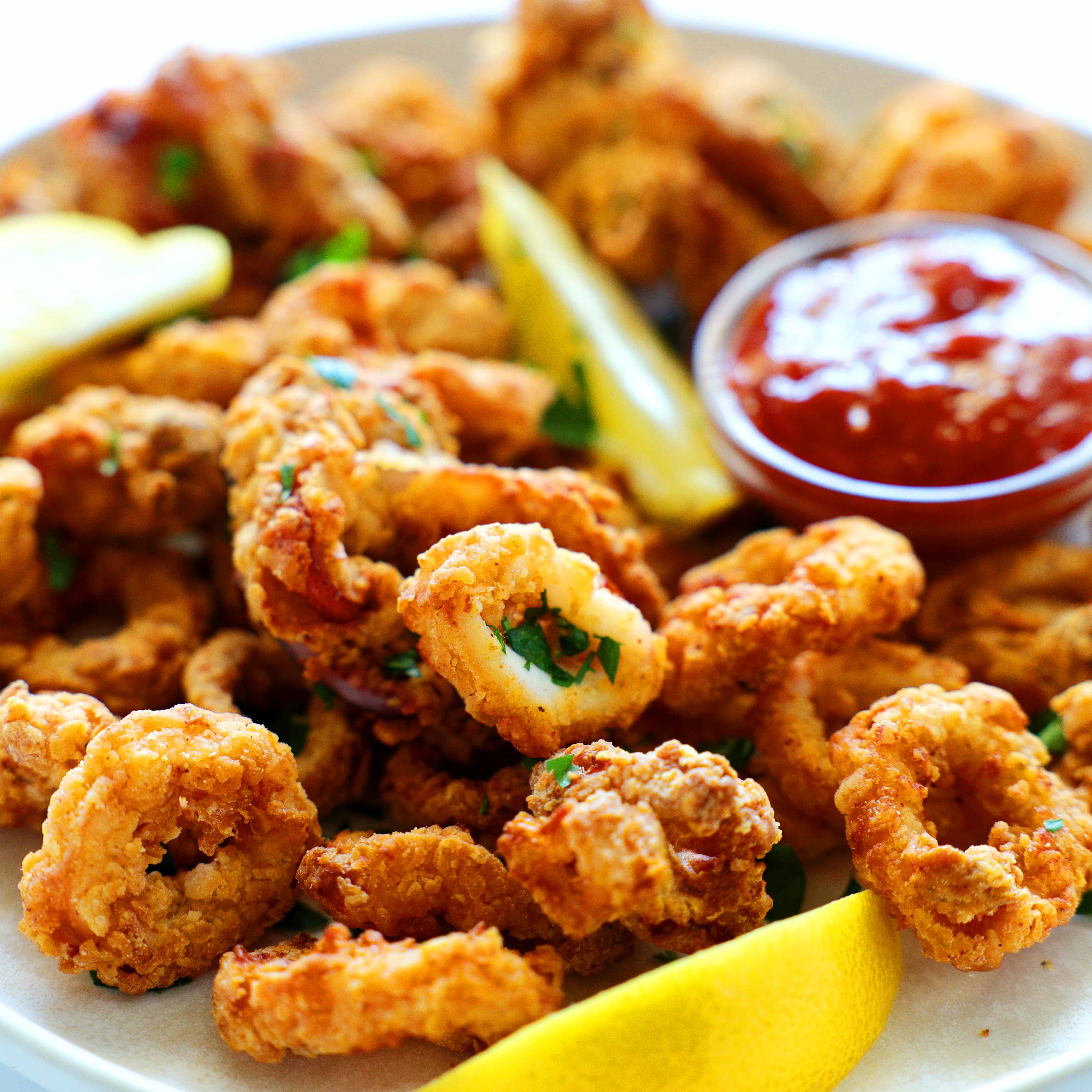 Easy Air Fryer Calamari Recipe The Anthony Kitchen