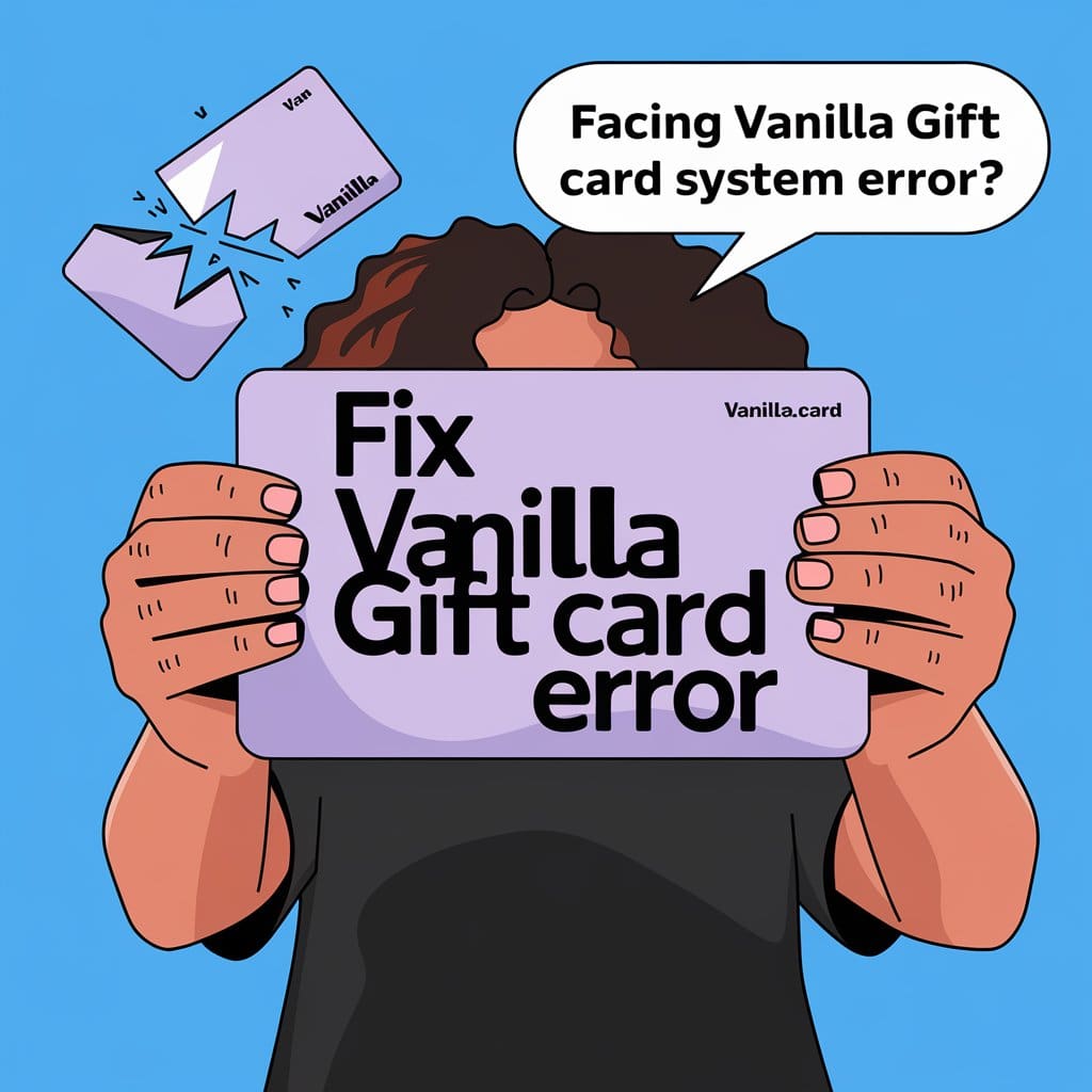 Why is Vanilla Gift Card Not Working? (Solved) - TheAppFlow