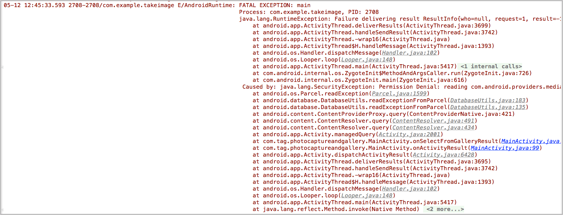 Runtime Permissions in Android Marshmallow