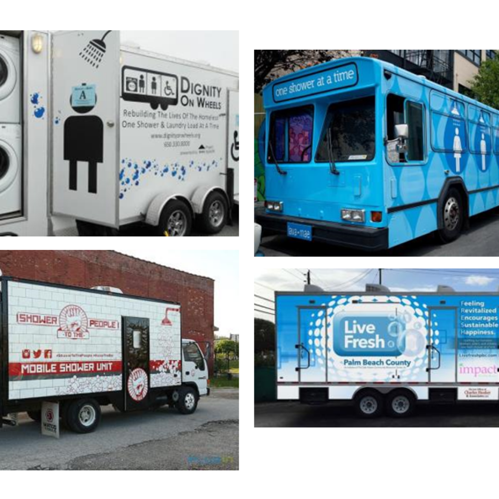 Mobile Shower Bus