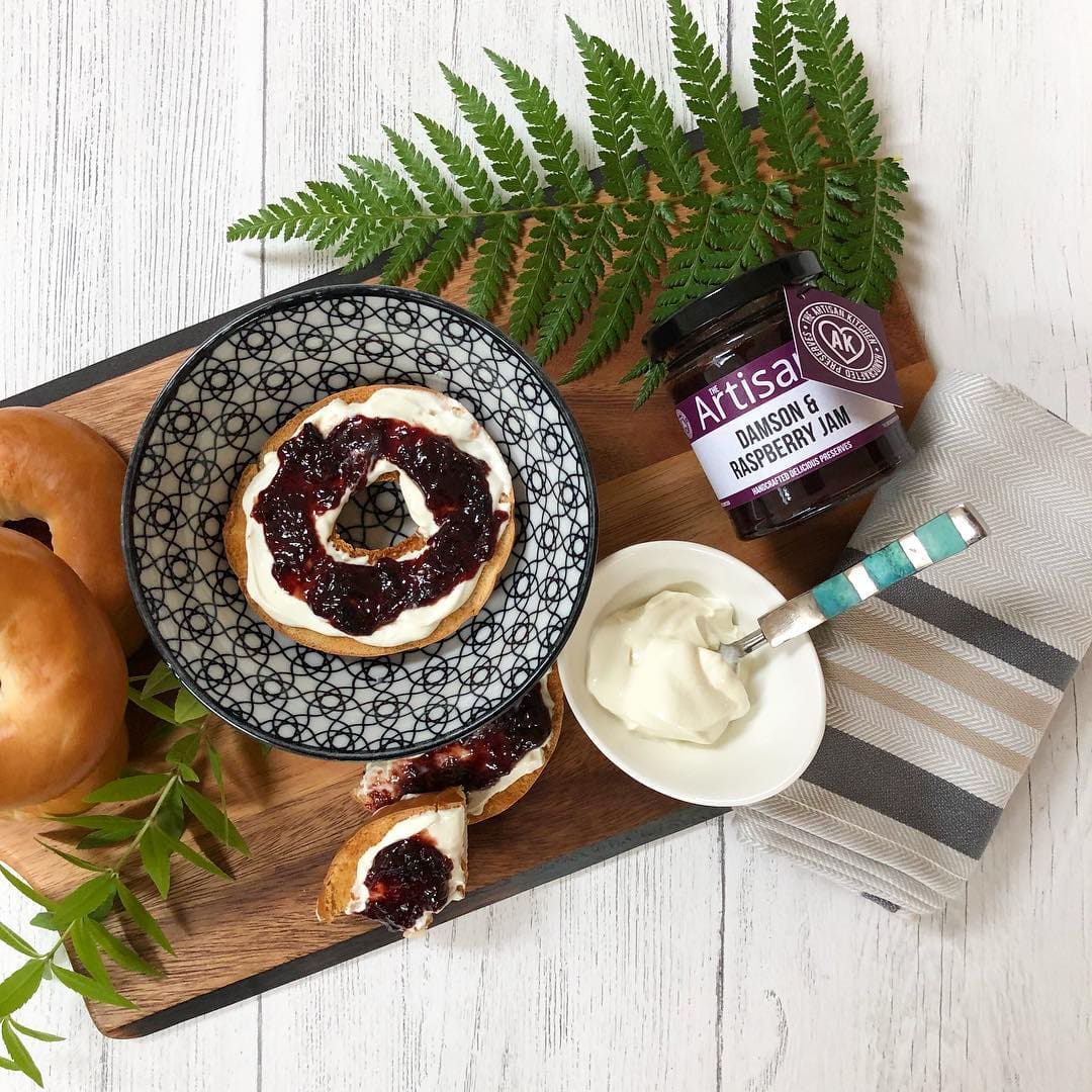 Damson & Raspberry Jam The Artisan Kitchen