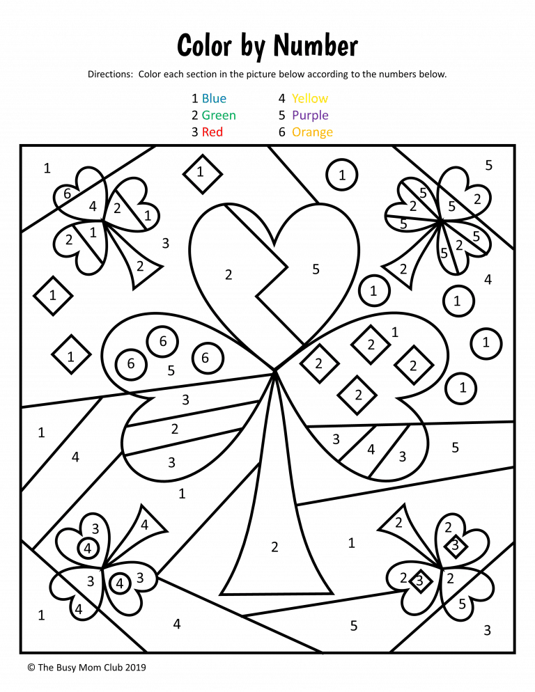 St.PatricksDayColorbyNumbermin768x9941 The Art Kit