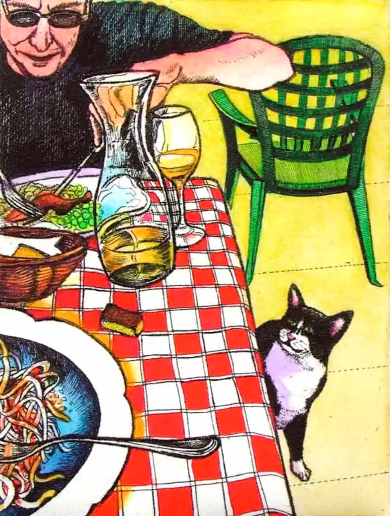 Waiting at Tables by Viviane De Kosinsky The Art League