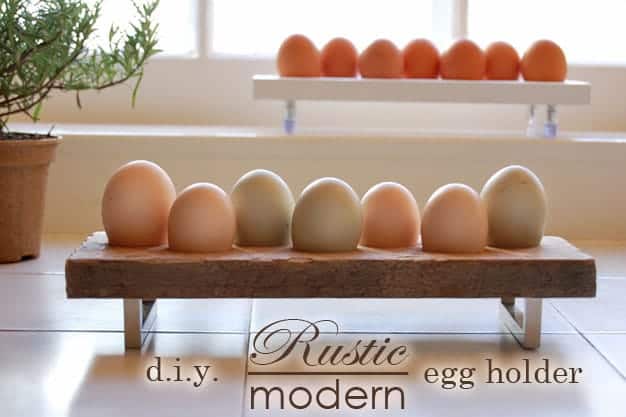 Woodwork Wooden Egg Rack PDF Plans