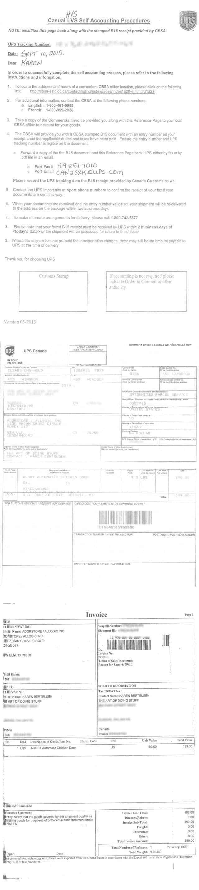 Global Shipping & Logistics Services UPS Canada