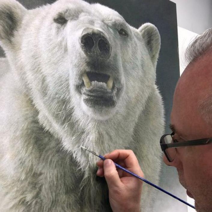 Canadian Wildlife Artist Michael Pape Biography Exclusive Paintings