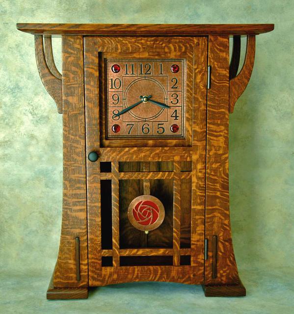 arts and crafts clocks