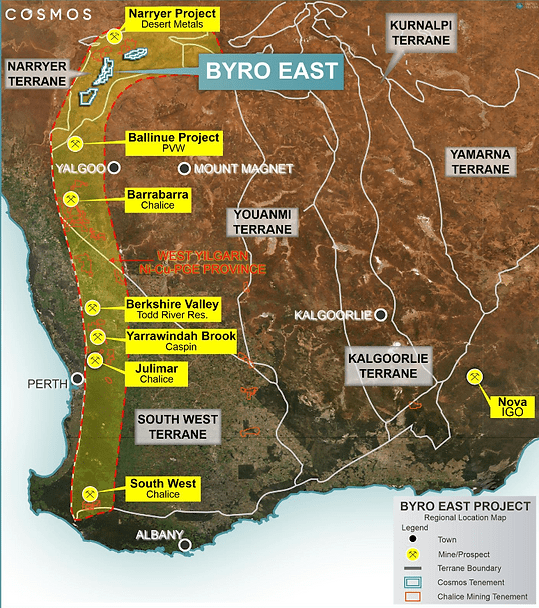 Cosmos Exploration Identifies Significant Rare Earths Potential at Byro