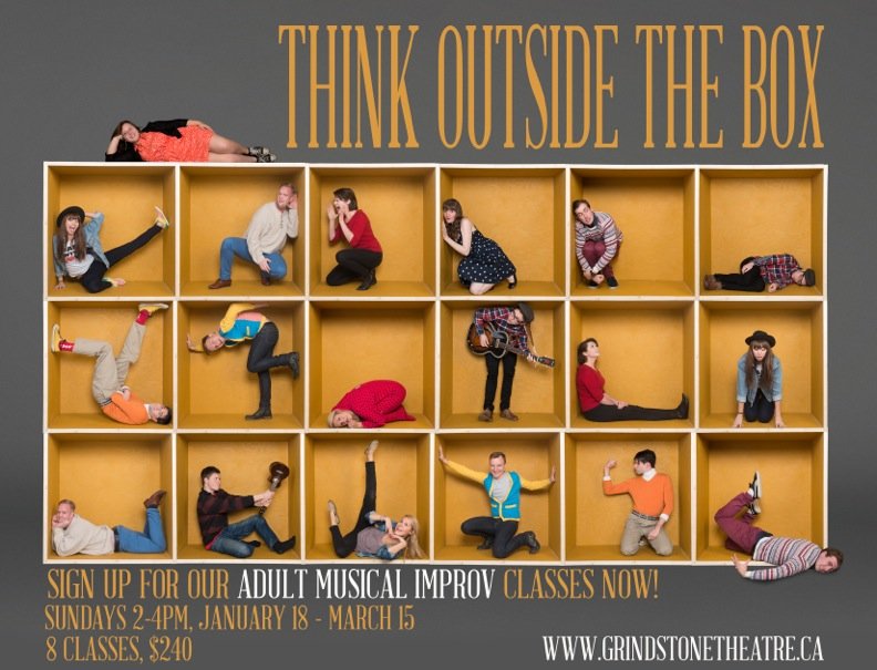 Classes (Edmonton) Short Form Improv and Musical Improv Grindstone