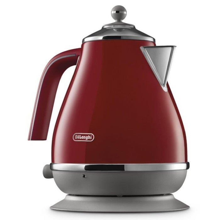Delonghi Icona Capitals Kettle Red Kettles Small Appliances The Atrium