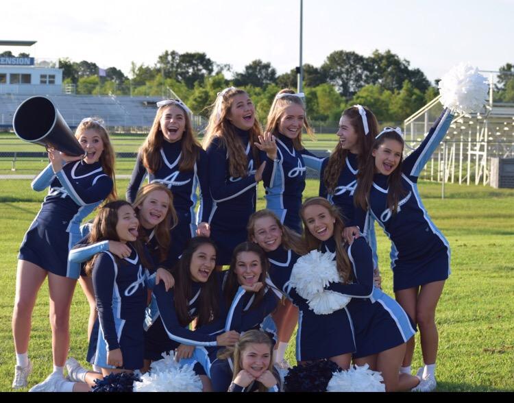 New JV Cheerleading Squad! The Authored Ascension