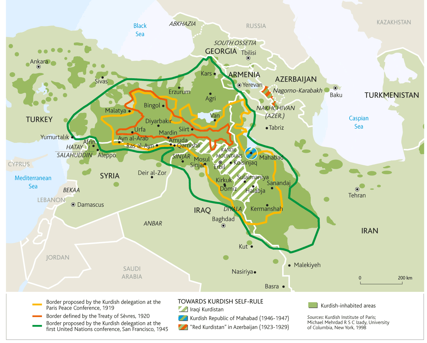 US Plans to Separate Kurdistan from Iraq