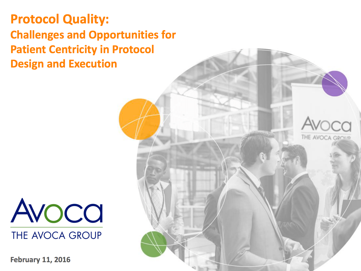 Archived inar Slides Protocol Quality Challenges and Opportunities